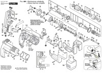 Bosch 0 611 217 703 Gbh 12 Vre Cordless Rotary Hammer 12 V / Eu Spare Parts